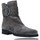 Schuhe Damen Low Boots Plumers Lässige Lederstiefeletten mit Absatz für Damen von Plumers 5130 Grau