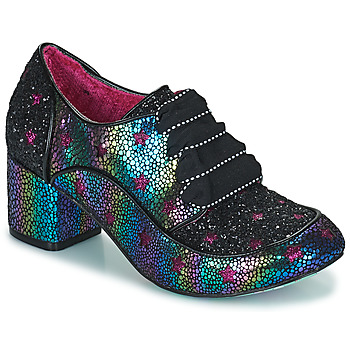 Schuhe Damen Richelieu Irregular Choice Supernova Schwarz / Multicolor