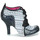 Schuhe Damen Low Boots Irregular Choice Abigail's 3rd Party Schwarz / Silbern