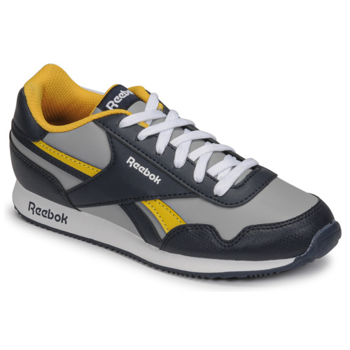 Schuhe Kinder Sneaker Low Reebok Classic REEBOK ROYAL CL JOG Marine / Grau / Gelb
