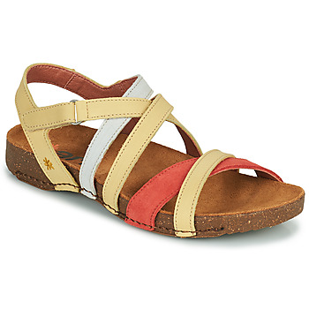 Schuhe Damen Sandalen / Sandaletten Art I BREATHE Beige / Orange