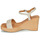 Schuhe Damen Sandalen / Sandaletten Unisa RITA Naturfarben