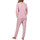 Kleidung Damen Pyjamas/ Nachthemden Admas Pyjama lange Hose oben Minnie Soft Disney Rosa