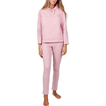 Kleidung Damen Pyjamas/ Nachthemden Admas Pyjamas Innenbekleidung Leggings Kapuzenpullover Minnie Soft Rosa