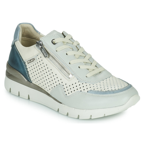Schuhe Damen Sneaker Low Pikolinos CANTABRIA W4R Weiss / Blau
