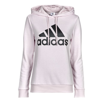 Kleidung Damen Sweatshirts adidas Performance BL FT HOODED SWEAT Pink / Schwarz