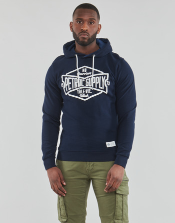 Kleidung Herren Sweatshirts Petrol Industries Sweater Hooded Print Navy