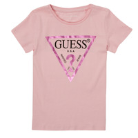 Kleidung Mädchen T-Shirts Guess LIO Rosa