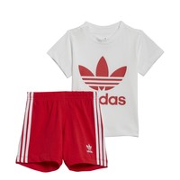 Kleidung Kinder Kleider & Outfits adidas Originals SHORT TEE SET Multicolor