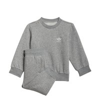 Kleidung Kinder Kleider & Outfits adidas Originals CREW SET Grau
