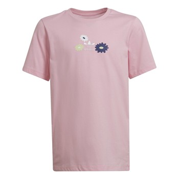 Kleidung Mädchen T-Shirts adidas Originals CATHERINE Rosa