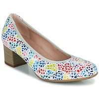 Schuhe Damen Pumps Dorking GEMINIS Multicolor / Weiss