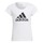 Kleidung Mädchen T-Shirts Adidas Sportswear FEDELINE Weiss