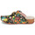Schuhe Damen Pantoletten / Clogs Laura Vita BRCYANO 20 Schwarz / Multicolor