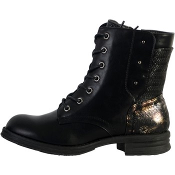 Schuhe Damen Low Boots The Divine Factory 176760 Schwarz