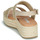 Schuhe Damen Sandalen / Sandaletten Refresh 79589-TAUPE Beige / Goldfarben