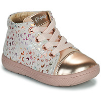 Schuhe Mädchen Sneaker High Primigi 1854211 Weiss / Rosa / Gold