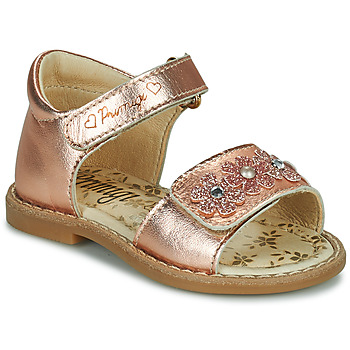 Schuhe Mädchen Sandalen / Sandaletten Primigi 1912622 Rosa / Gold