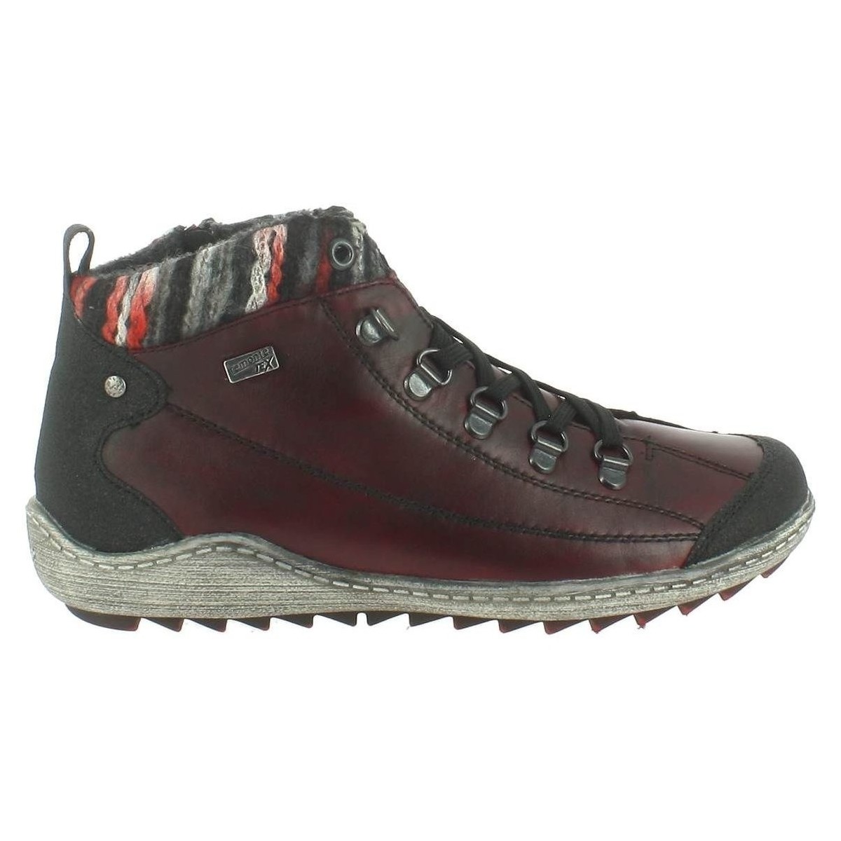 Schuhe Damen Low Boots Remonte R1495 Bordeaux