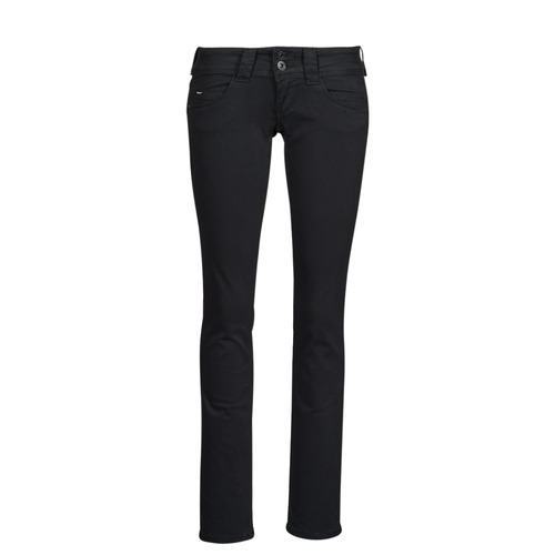 Kleidung Damen 5-Pocket-Hosen Pepe jeans VENUS Schwarz