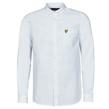 Kleidung Herren Langärmelige Hemden Lyle & Scott Oxford Shirt Weiss