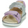 Schuhe Mädchen Sandalen / Sandaletten Clarks Roam Wing T. Silbern / Violett