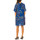 Kleidung Damen Kurze Kleider Desigual 18WWVW16-5000 Blau