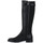 Schuhe Damen Ankle Boots Priv Lab NATURE NERO Schwarz