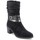 Schuhe Damen Low Boots Rieker Y2088 Schwarz