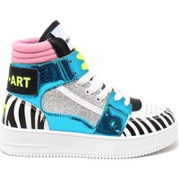 Schuhe Kinder Sneaker High Shop Art SAG80330 Weiss