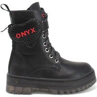 Schuhe Kinder Boots Onix W21-S00OK1016 Schwarz