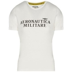 Kleidung Damen T-Shirts Aeronautica Militare TS1914DJ49673004 Weiss