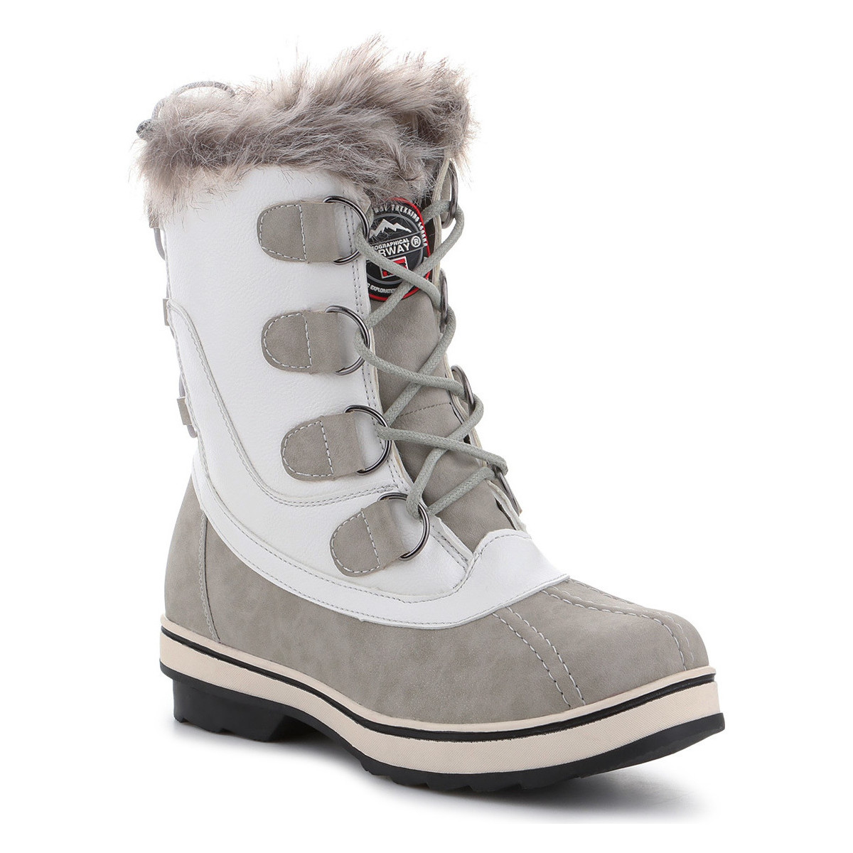 Schuhe Damen Boots Geographical Norway Sophia White Weiss