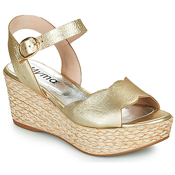 Schuhe Damen Sandalen / Sandaletten Myma POLIDO Gold
