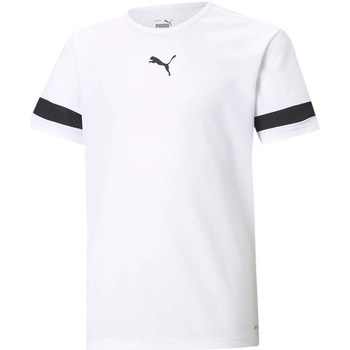 Kleidung Jungen T-Shirts Puma Teamrise Jersey Weiss