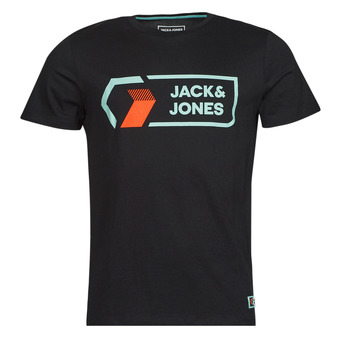 Kleidung Herren T-Shirts Jack & Jones JCOLOGAN Schwarz