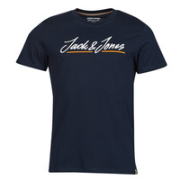 Kleidung Herren T-Shirts Jack & Jones JORTONS Marine