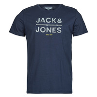Kleidung Herren T-Shirts Jack & Jones JCOGALA Marine