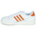 Schuhe Sneaker Low adidas Originals CONTINENTAL 80 STRI Weiss / Orange