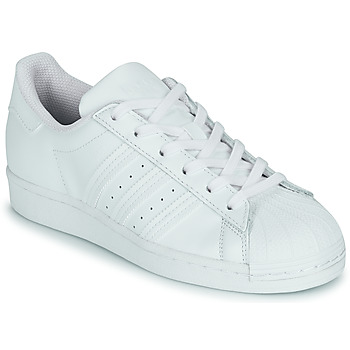 Schuhe Damen Sneaker Low adidas Originals SUPERSTAR W Weiss