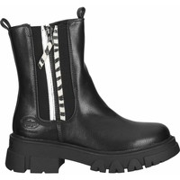 Schuhe Damen Low Boots Dockers by Gerli 49PU302 Schwarz