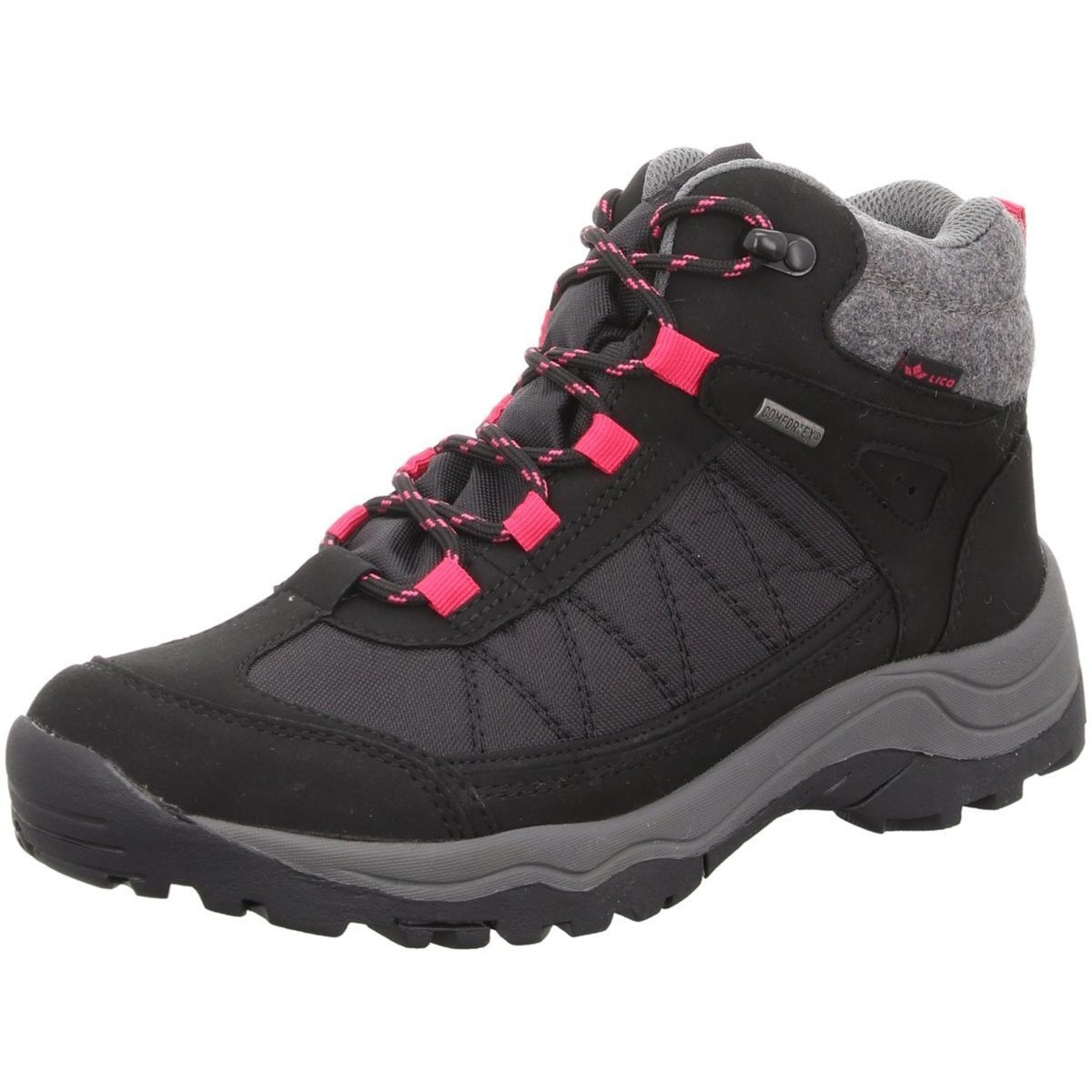 Schuhe Mädchen Wanderschuhe Lico Bergschuhe -pink 710218 Randers Schwarz