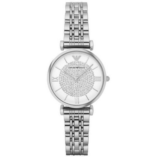 Uhren & Schmuck Damen Armbandühre Emporio Armani AR1925-GIANNI T-BAR Grau