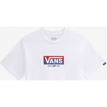 Vans  T-Shirts & Poloshirts VN0A5FN6WHT1 EASY LOGO-WHITE