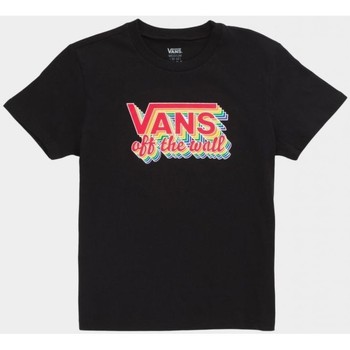 Vans  T-Shirts & Poloshirts VN0A5I6FBLK1 GR COLOR TRIP-BLACK