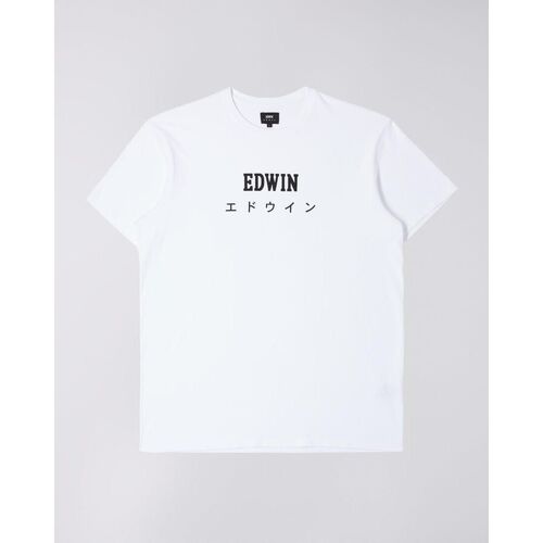 Kleidung Herren T-Shirts & Poloshirts Edwin 45121MC000125 JAPAN TS-0267 Weiss