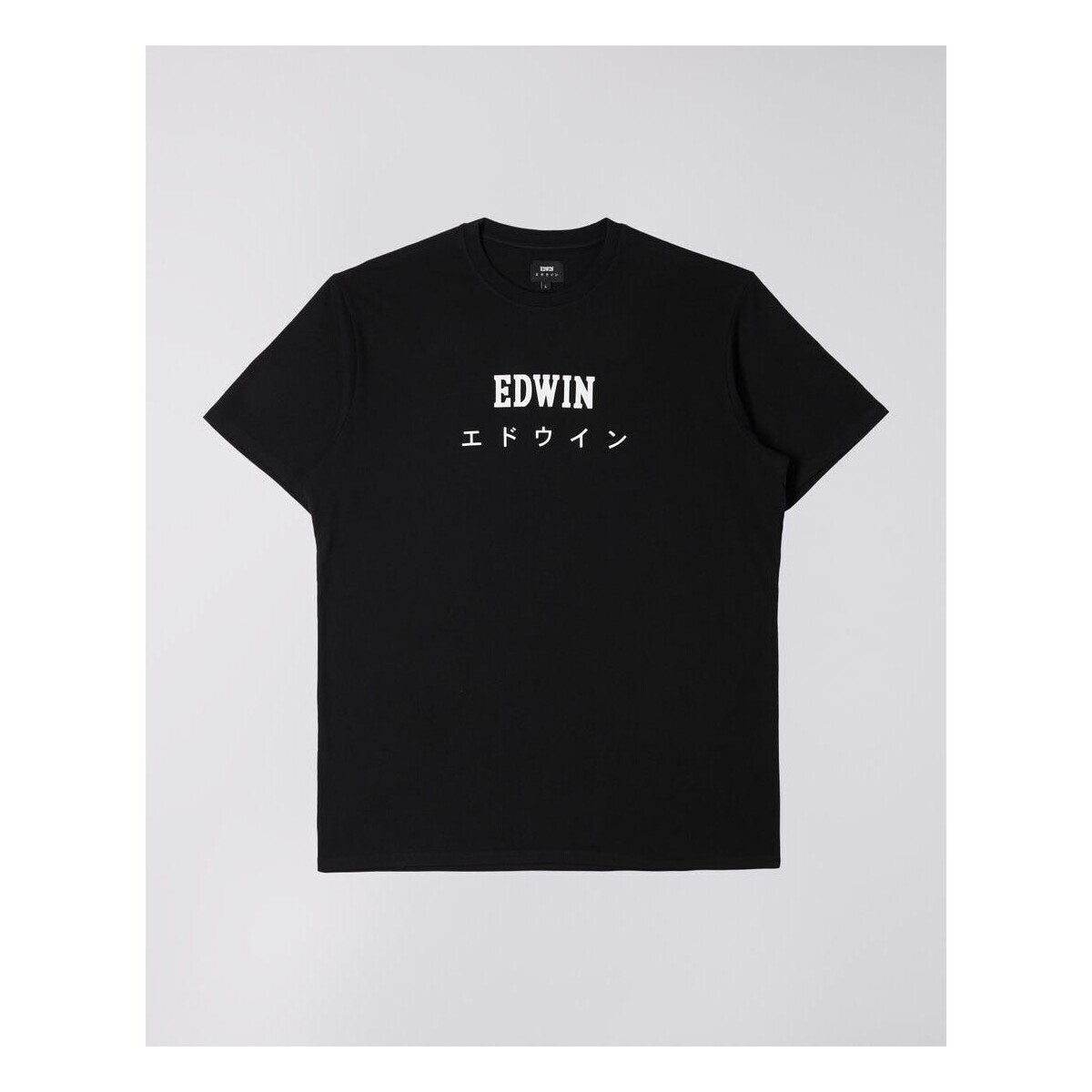Kleidung Herren T-Shirts & Poloshirts Edwin 45121MC000125 JAPAN TS-8967 Schwarz