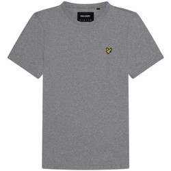 Kleidung Herren T-Shirts & Poloshirts Lyle & Scott TS400VOG PLAIN T-SHIRT-T28 MID GREY MARL Grau
