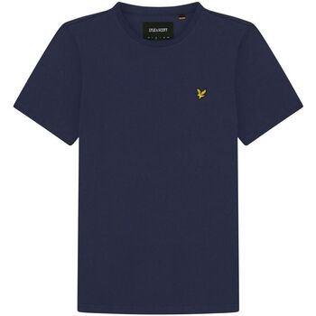 Lyle & Scott  T-Shirts & Poloshirts TS400VOG PLAIN T-SHIRT-Z99 NAVY
