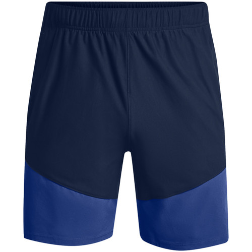 Kleidung Herren 3/4 Hosen & 7/8 Hosen Under Armour Knit Woven Hybrid Shorts Blau